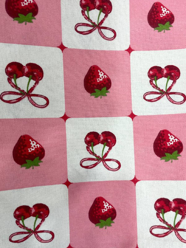 Vintage Strawberry Squares